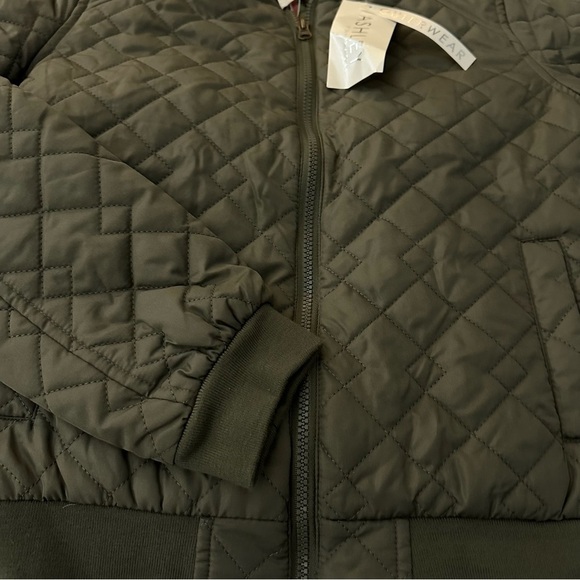 New! Ashley by 26 International Outerwear Olive Green Jacket Coat Women’s Medium - Picture 2 of 8